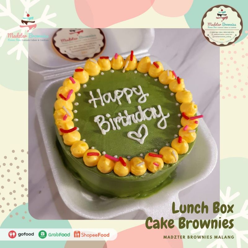 

lunch box cake