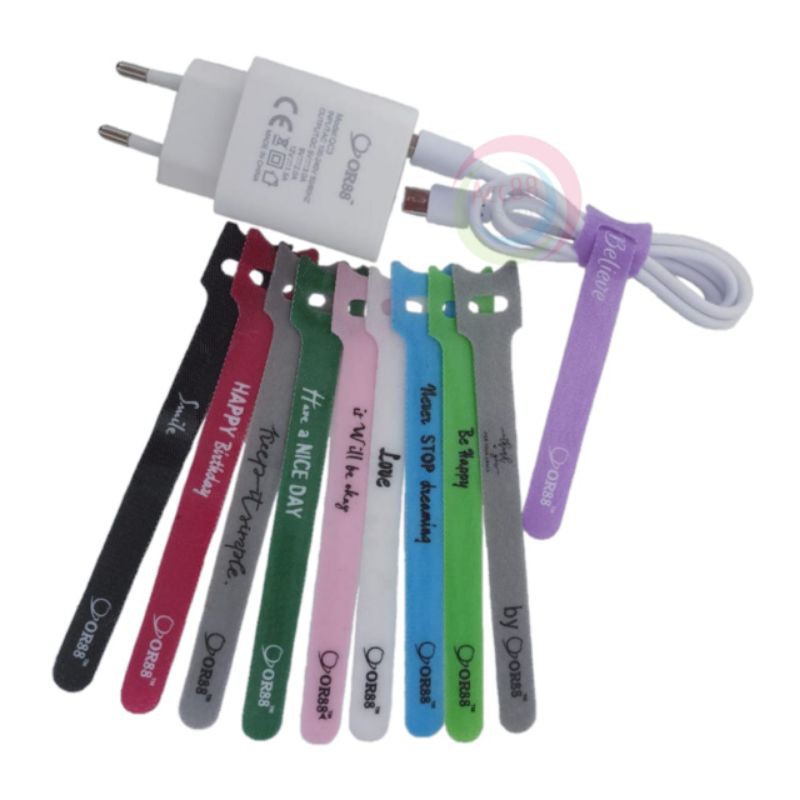 Velcro Cable Strap PENGIKAT PEREKAT KABEL OR88