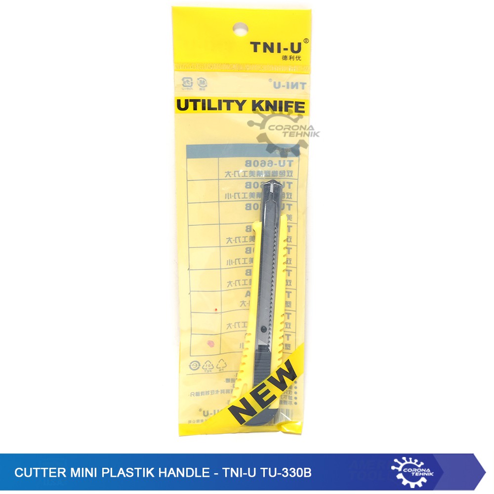 Cutter Mini Plastic Handle - TNI-U TU-330B