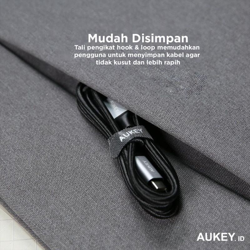 Kabel Charger Aukey Type C CB-CD3 2M