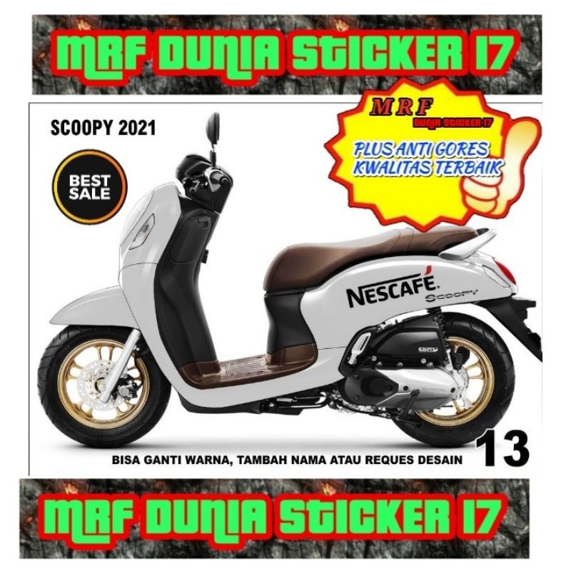 Sticker decal Scoopy 2021 Full Body Sticker Scoopy 2021 Full body Sticker Scoopy 2021 Full body 13