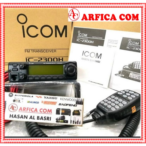 JUAL RIG ICOM IC-2300H VHF - ICOM 2300 RADIO RIG ICOM 2300H ORIGINAL IC 2300H 2300 H GARANSI RESMI O