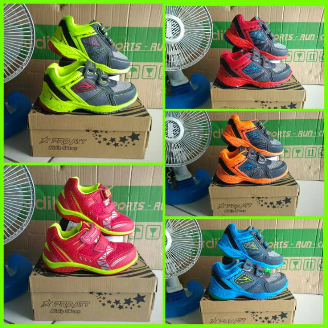 SEPATU PRO ATT KID 01V/KID 02V HIJAU STABILO COMB