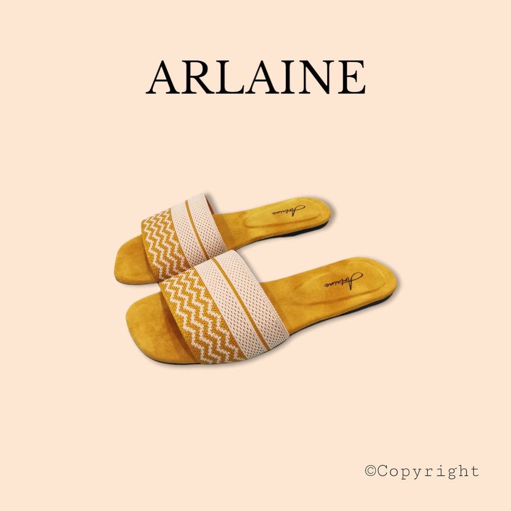 Arlaine Keiko Sandal Flat Wanita