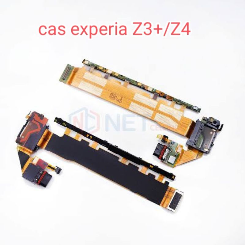 konektor cas + onoff xperia z3+/xperia z4