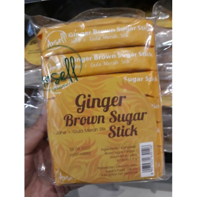 

Minuman sehat Ginger Brown Sugar