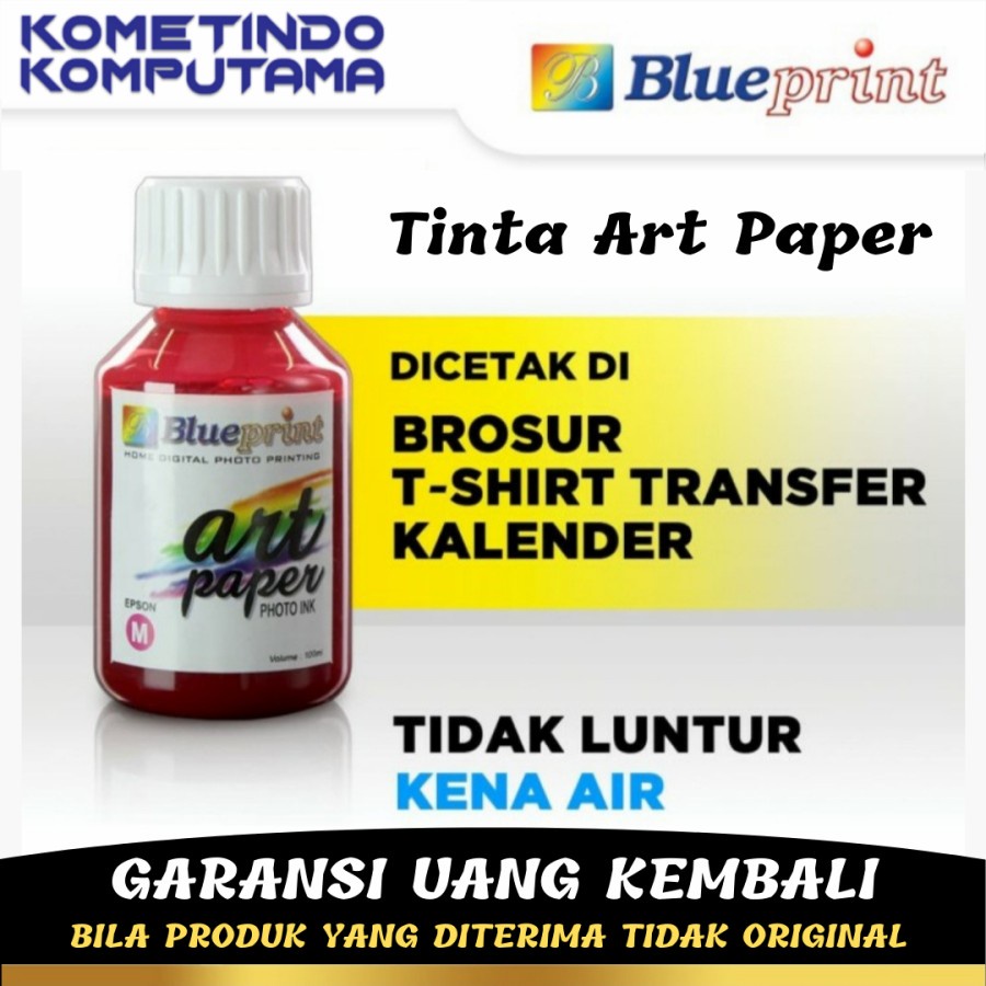 MERAH Tinta Art Paper Epson BLUEPRINT 100ml MAGENTA