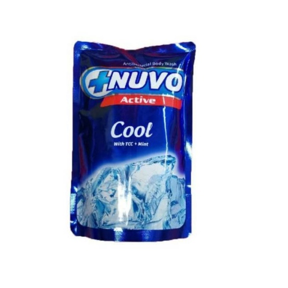 NUVO Body Wash / sabun mandi cair Antibacterial Pouch 450ml