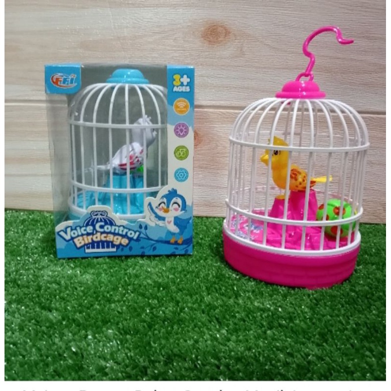 mainan burung dalam sangkar Nyla dan bunyi / mainan burung di tepuk bunyi