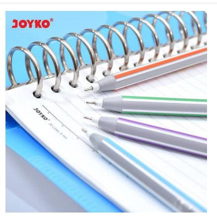 [SCHOOL] - Bulpen JOYKO BP-275 Tris 0,7 Hitam (Pack 12 Pcs)