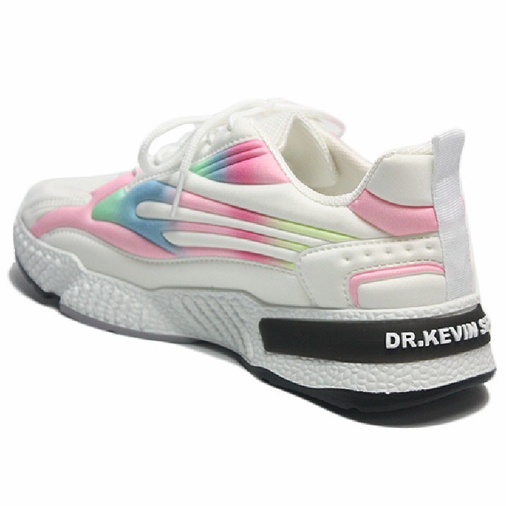Dr. Kevin Sepatu Sport Wanita Women Sneakers 589-032 Putih & Pink-8