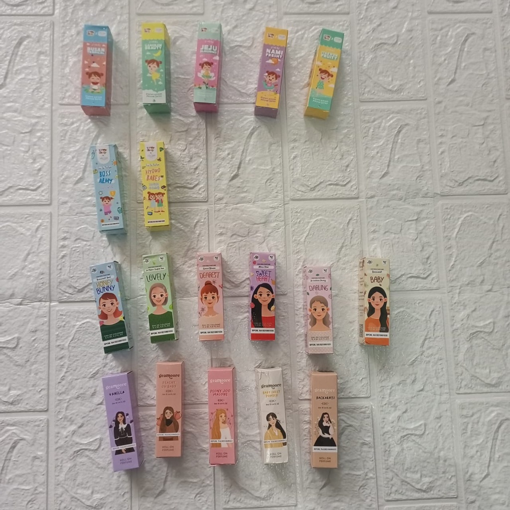 Parfum Geamoore Roll On 6 ml Geamoore/Parfum Lavalofa/PARFUM CHINGU X YEPPU-YEPPU BY KIYOWO 6ML BPOM