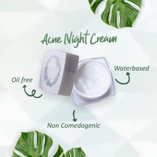 Acne Night cream MS GLOW ORIGINAL