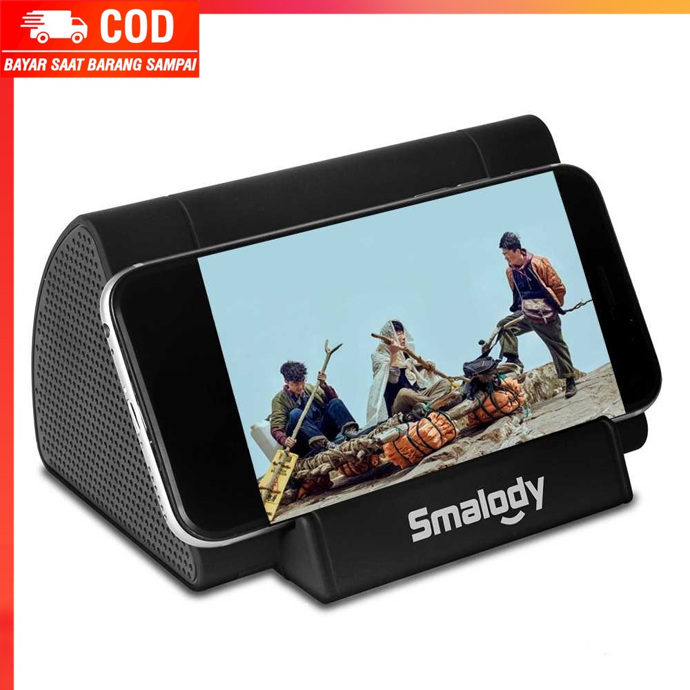 (100% BARANG ORI) Smalody Wireless Portable Speaker Amplifier Smartphone Stand - SL-30