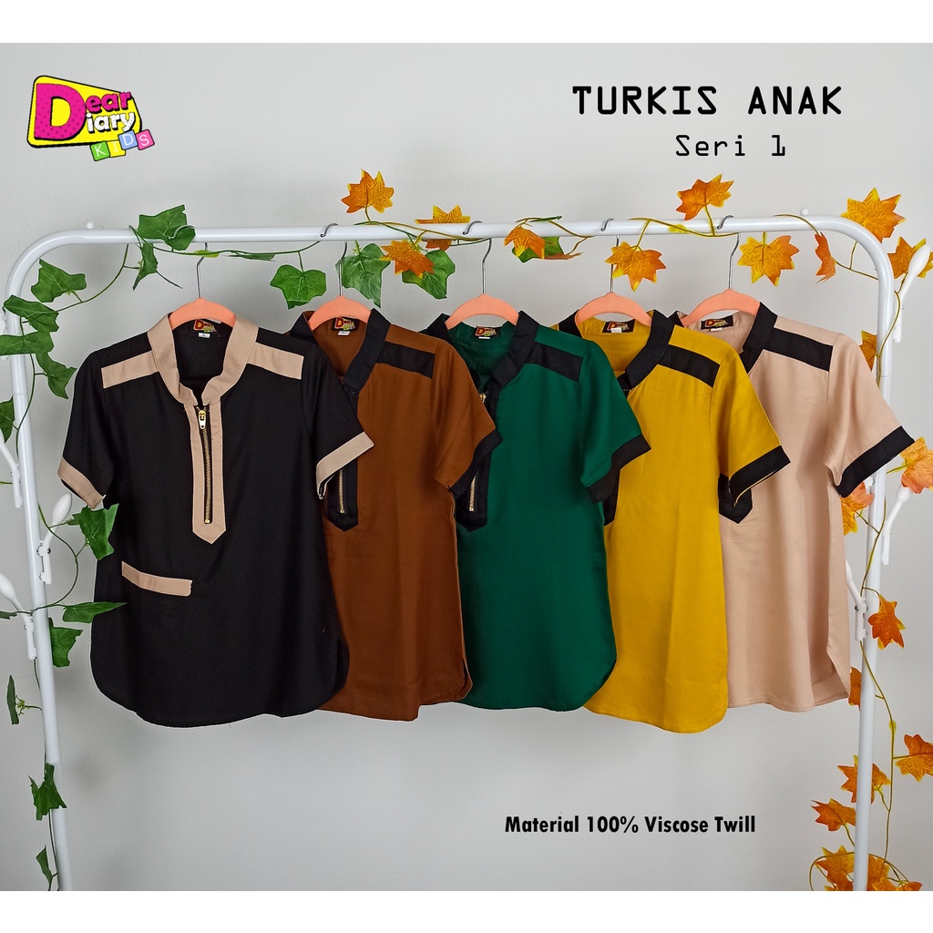 TURKIS ANAK bahan rayon twill premium TURKIS ANAK