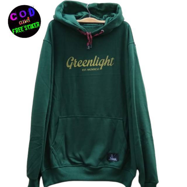 HOODIE GREENLIGHT // GREENLIGHT // HOODIE COWOK CEWEK