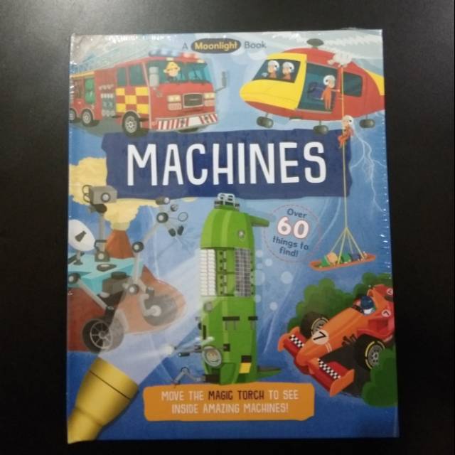 Moonlight book machines magic torch