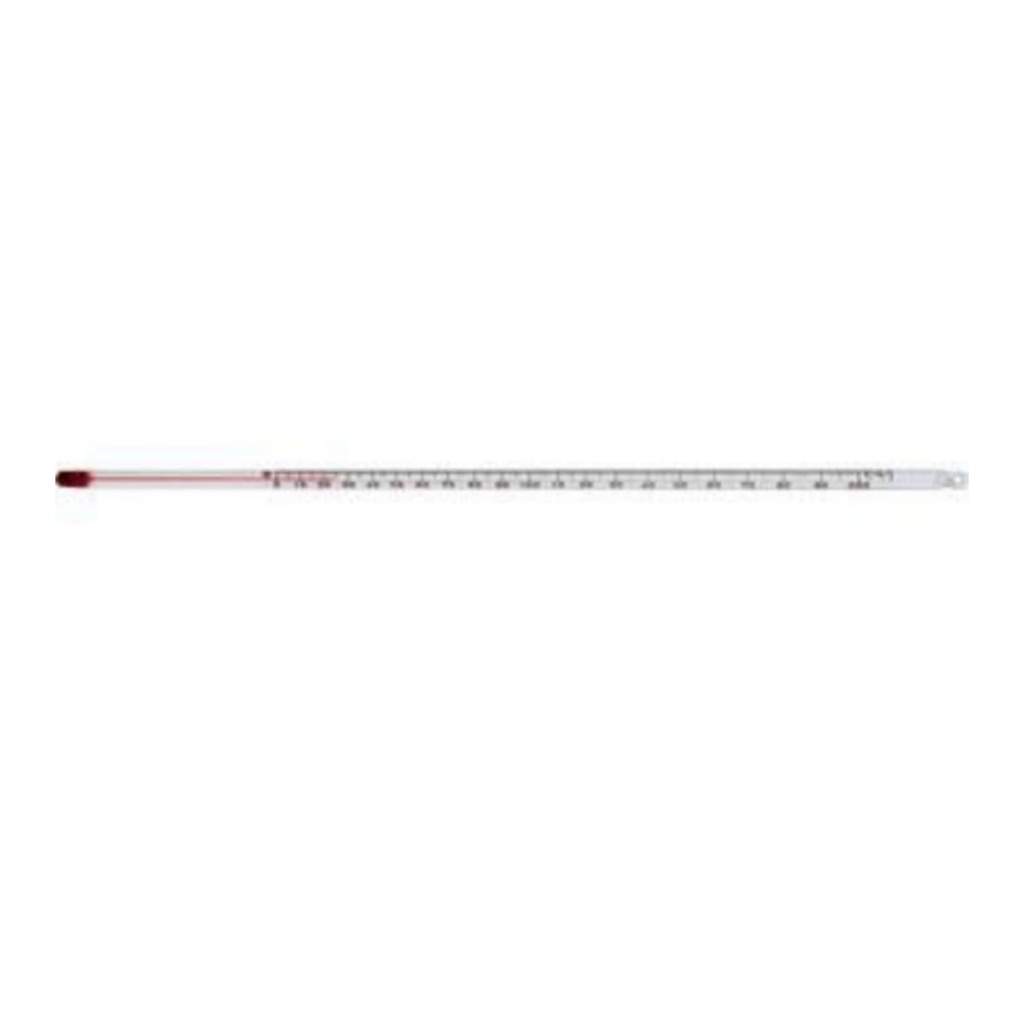 Thermometer Kaca Glass Air Laboratorium -10+110 Alcohol