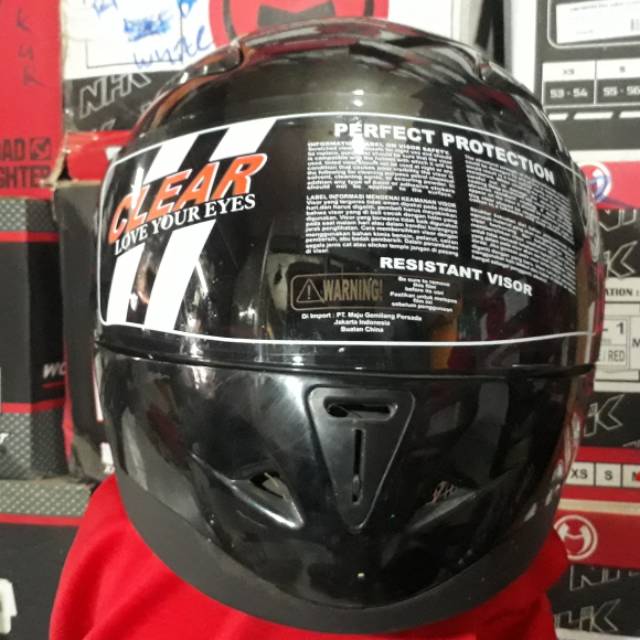 Kaca helm honda full face