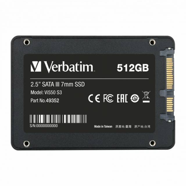 SSD VERBATIM 512 GB VI550