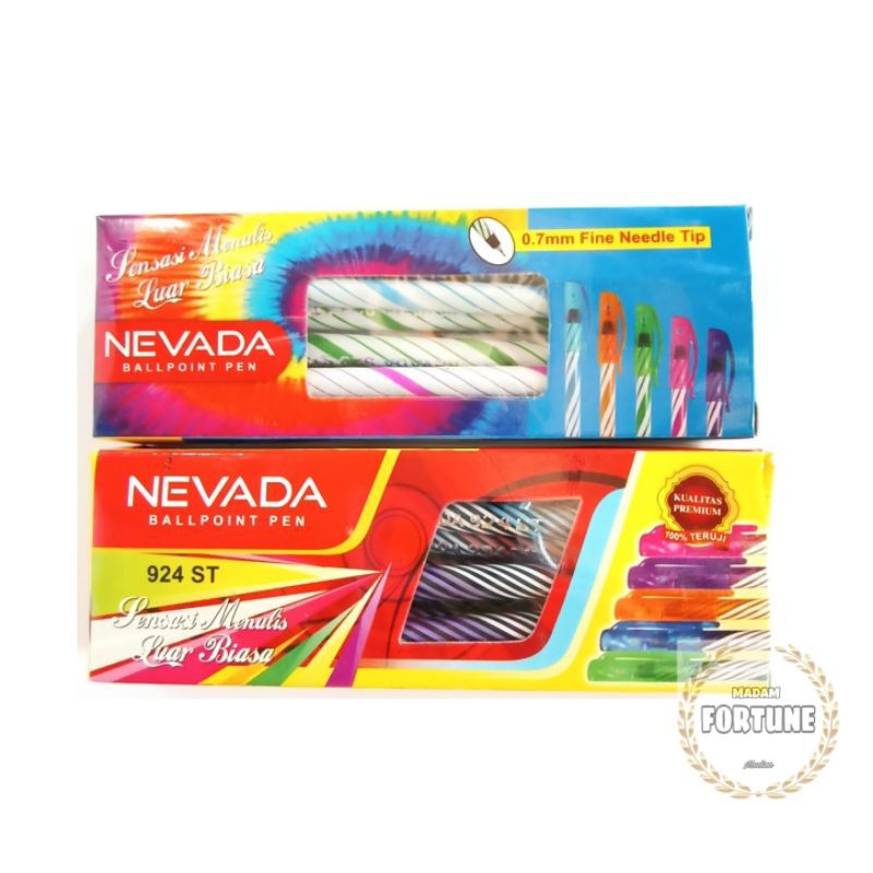 

12 Pcs BOLPOINT ULIR NEVADA PULPEN