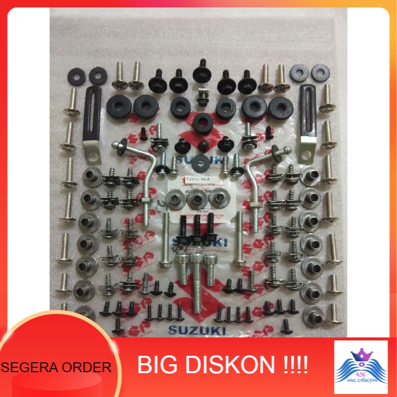 {TERMURAH} Baut lengkap set  satria hiu