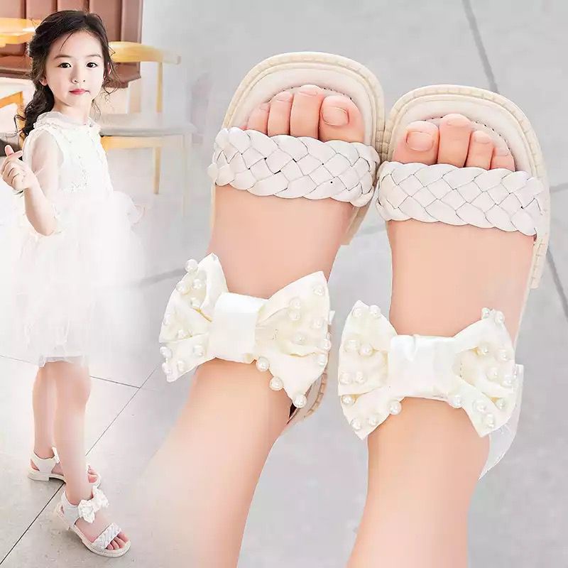 Elora PITA - Sandal Anak Perempuan Import 1538 - Sendal Anak Perempuan Tali Belakang Perekat