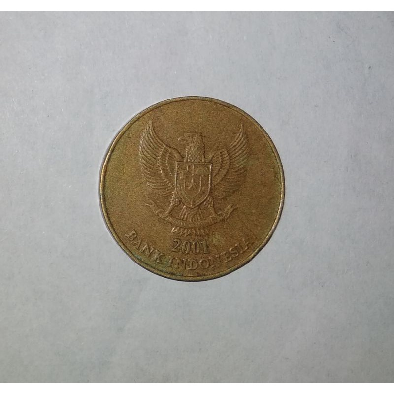uang koin indonesia 500 rupiah tahun 2001