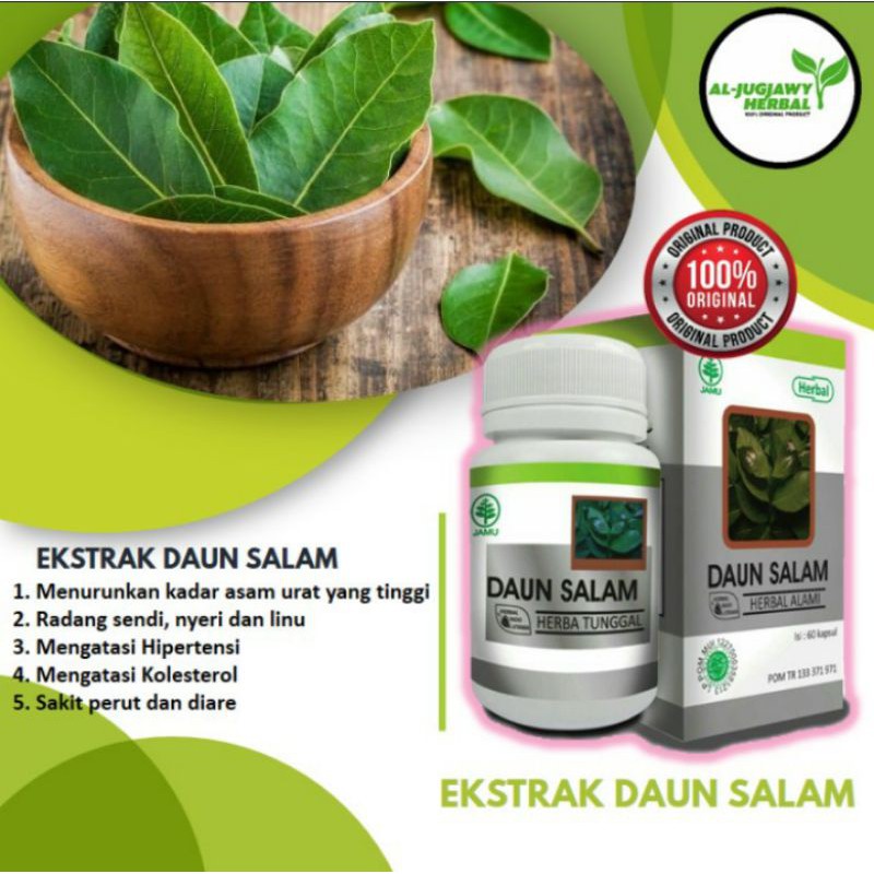 

EXTRAK DAUN SALAM 60capsul