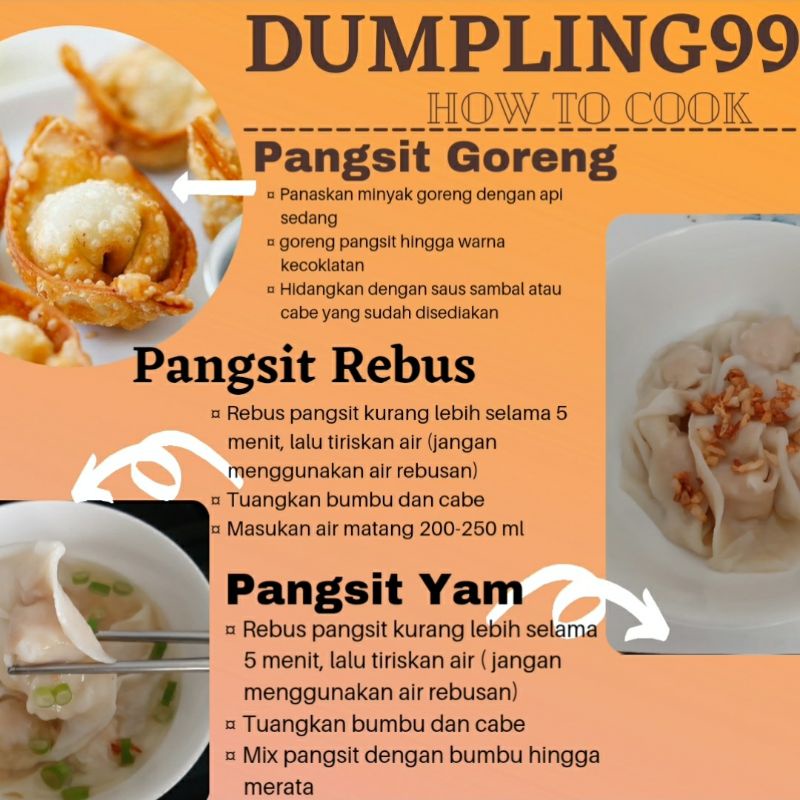 

PANGSIT DUMPLING99 HOW TO COOK