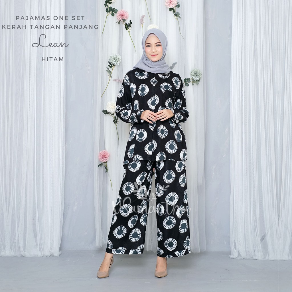 Pajamas / Piyama One Set Kemeja Tie Dye