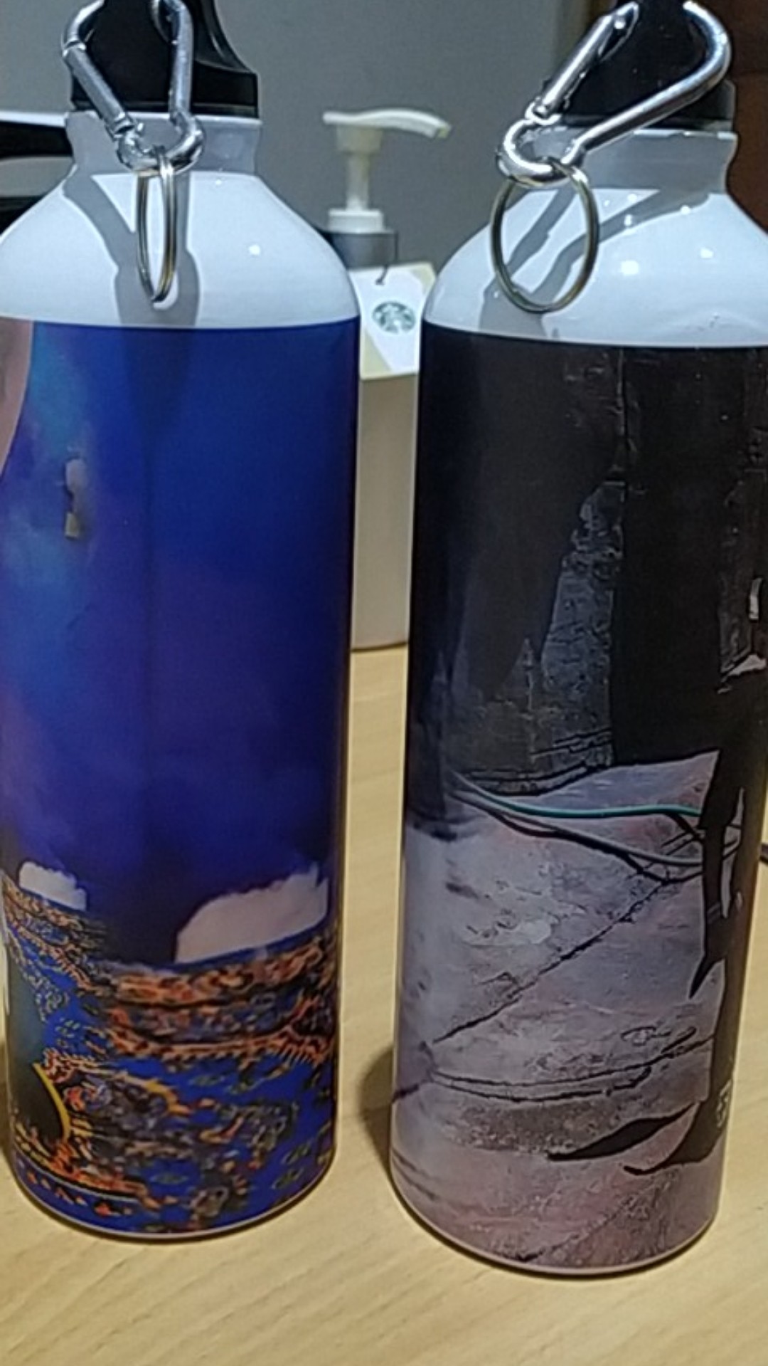 Twin Digital Tumbler Custom Botol Minum Tumbler Termos 750ml - Sport Bottle Print