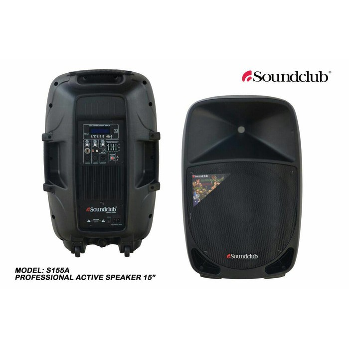 PROMO Speaker Passive/Pasif Soundclub S155P ( 15 inch )