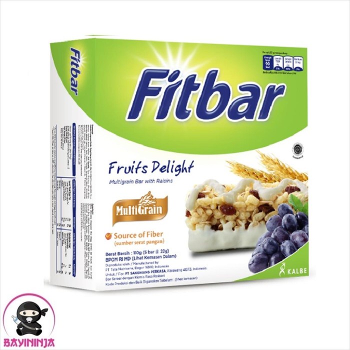 

Wafer-Biskuit- Fitbar Multigrain Fruits 5 X 24 G -Biskuit-Wafer.