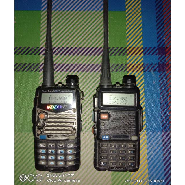 HT BAUFENG UV5R & WEIERWEI BEKAS