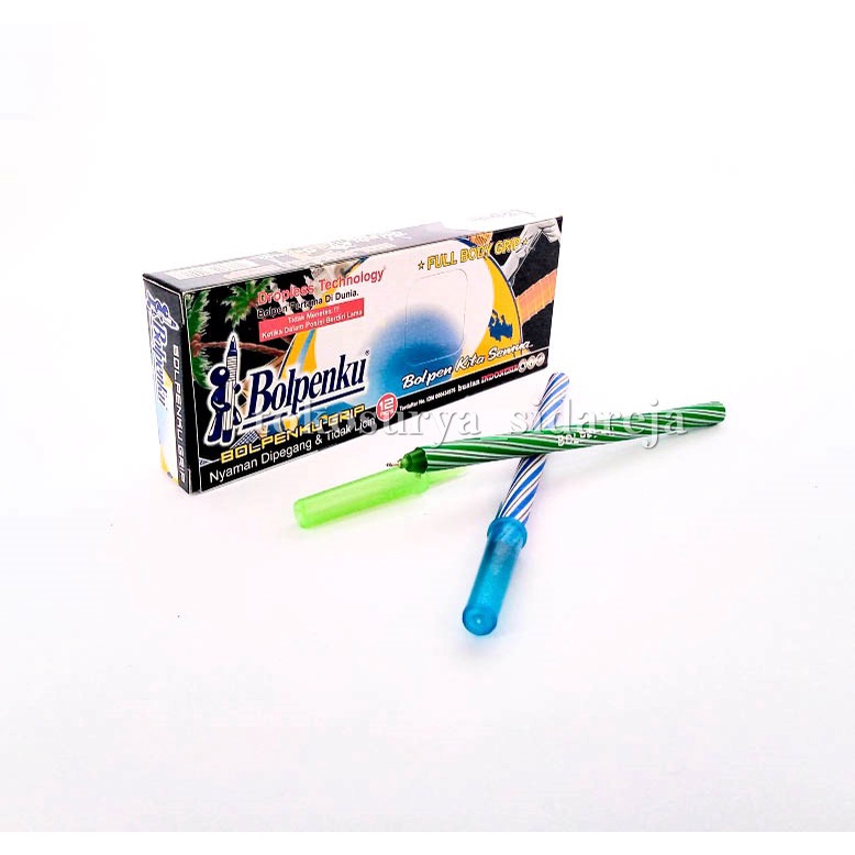 

Pulpen Bolpenku Motif Ulir Spiral (PACK) / Pulpen Murah Bolpenku / Pulpen Ulir