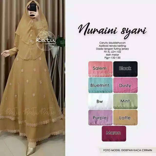 NURAINI SYARI BY RATU GROSIR TANGAN PERTAMA TERMURAH