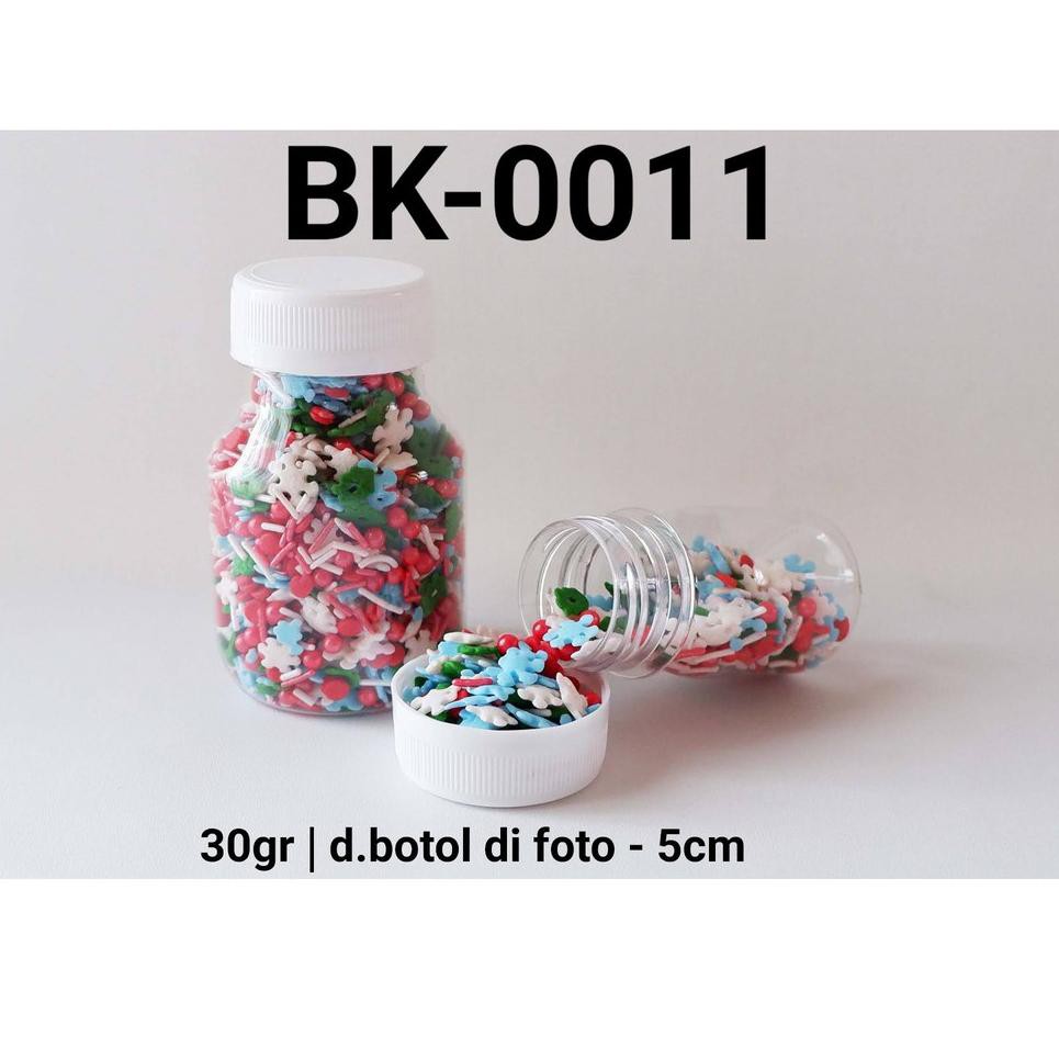 

READY ! BK-0011 Sprinkles sprinkle sprinkel mix natal 30gram