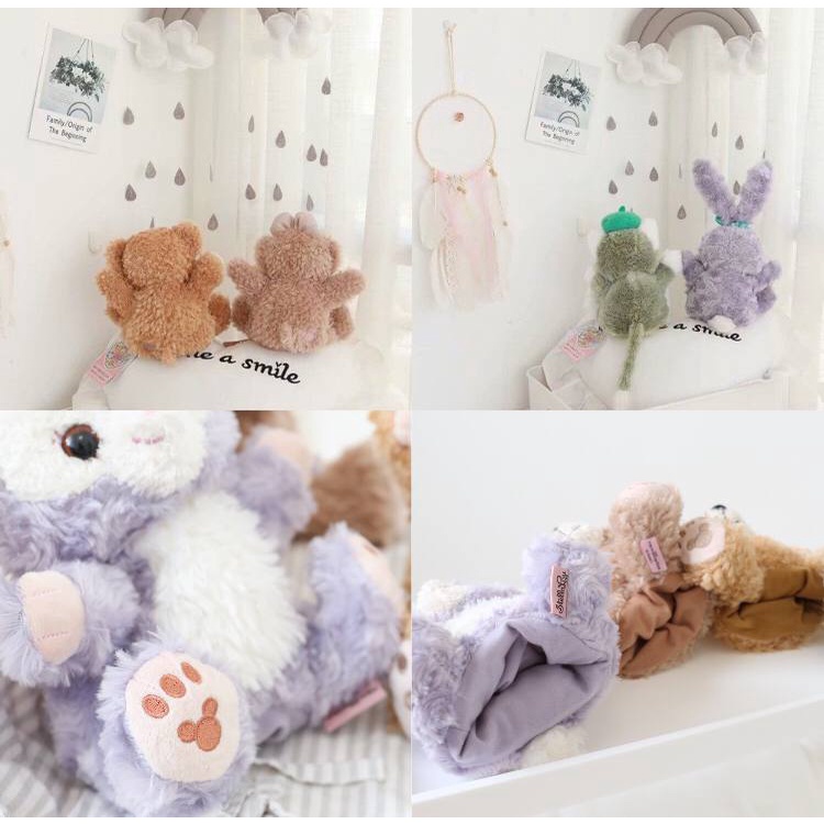 BONEKA JARI TANGAN HAND PUPPET STELLA LOU DUFFY BEAR SHELLIE MAY GELATONI KELINCI BUNNY RABBIT BAYI