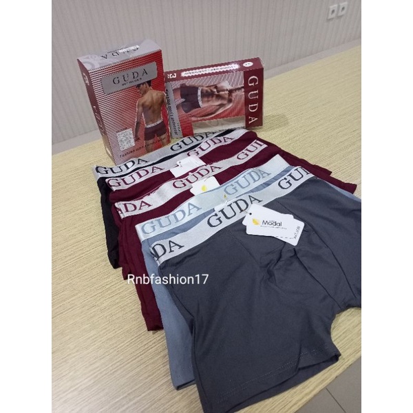 (GUDA) CELANA DALAM  PRIA BOXER ISI 3 PCS