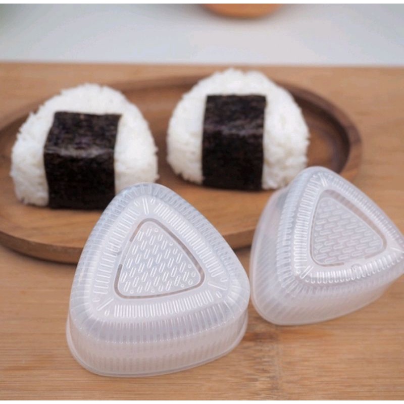 Cetakan Bento Nasi Kepal Segitiga Onigiri Sushi Triangle Mold