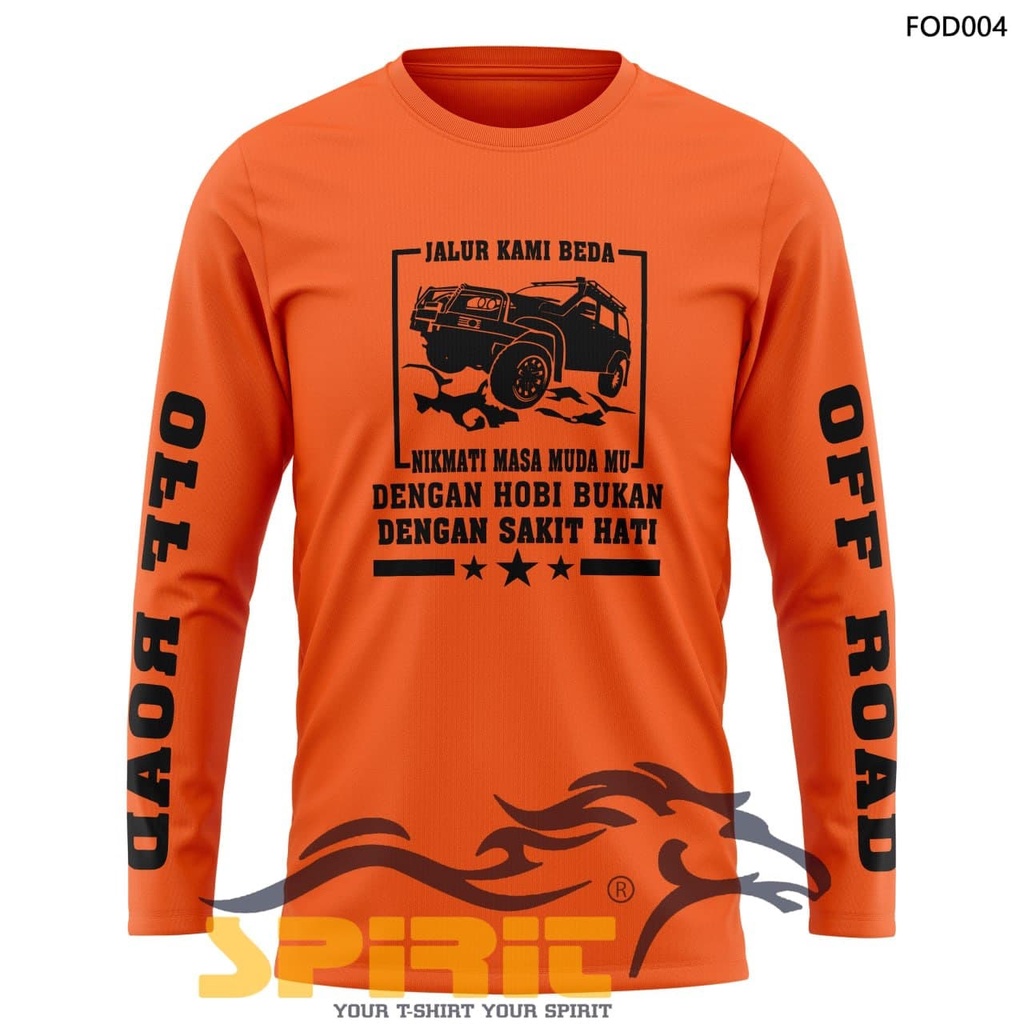 Kaos distro pria / tshirt Tangan Panjang TERBAIK TERMURAH motivasi anak muda HOBI off road