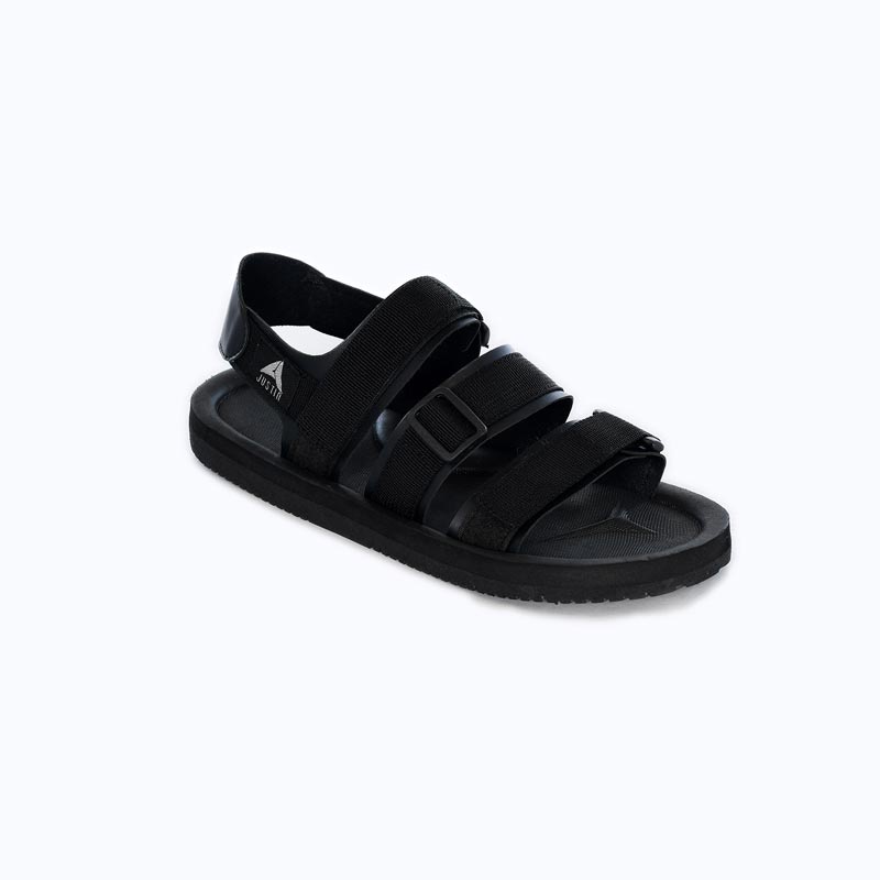 Real pict! Justin Sandal Jalan Wanita JH 44 Hitam Low Price