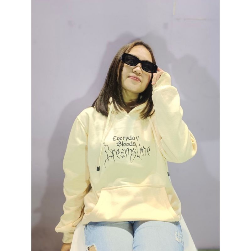 TURUN HARGA ! SWEATER HOODIE DISTRO PRIA WANITA CREAM ORIGINAL BGOODS COMPANY / HOODIE PRIA / ANIME / OVERSIZE / SWEATER HOODIE UNISEX HNM / HOODIE FLECEE / HOODIE WARNA KREM