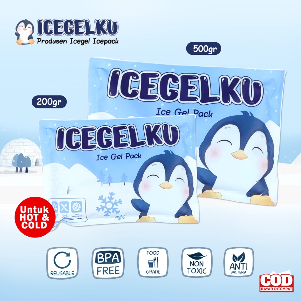 Ice Gel pack pendingin asi gel pendingin minuman ice gel pendinginan udara gel untuk panas dan dingin pengawet makanan pengganti es