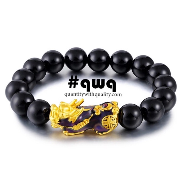 Gelang pixiu tahan karat original onyx