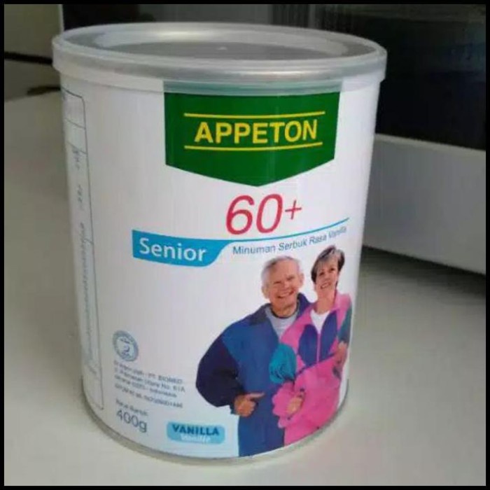 

SUPLEMEN DIET APPETON WEIGHT GAIN 60+ LANSIA / SUSU ORANGTUA 400GRAM