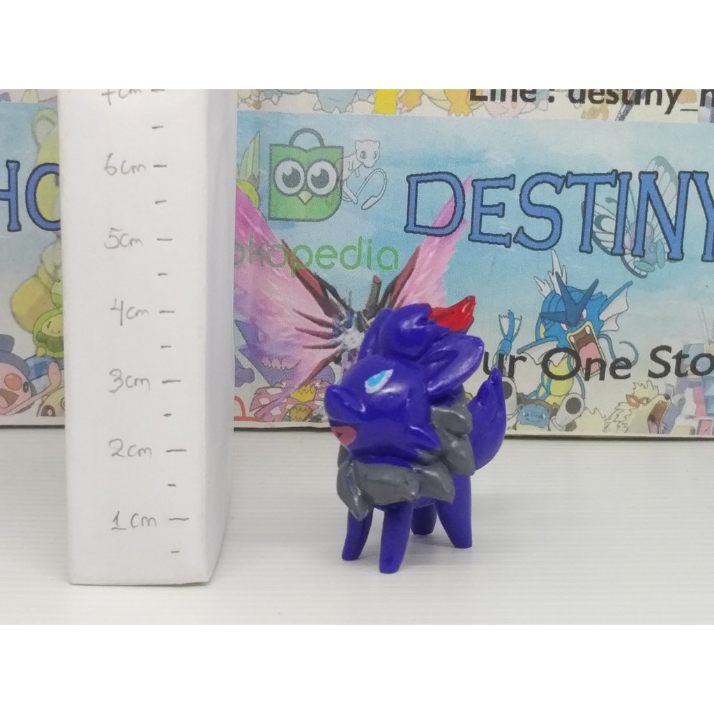 Zorua Mode A Pokemon Figure Gen 5 Mainan Anak