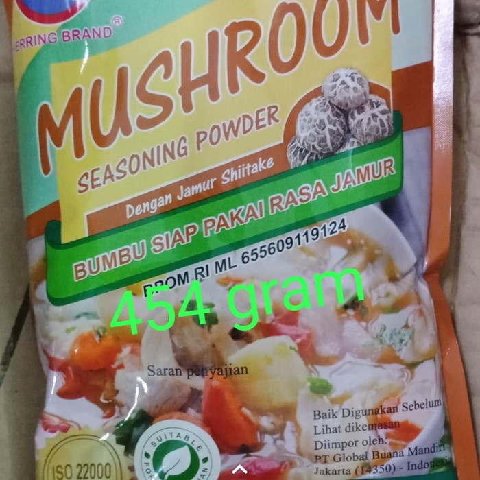 

MURAH Bumbu Kaldu Jamur 454 gram HERRING BRAND Kaldu Jamur 454gr