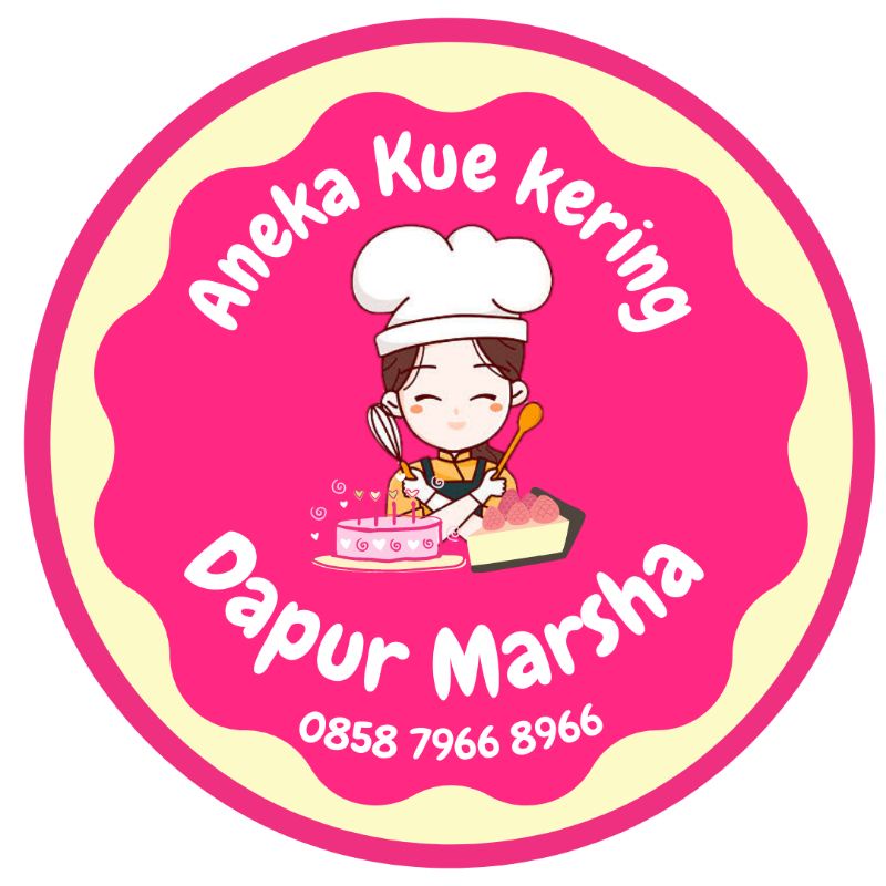 

briabrioshop stiker order kak marsha size A3